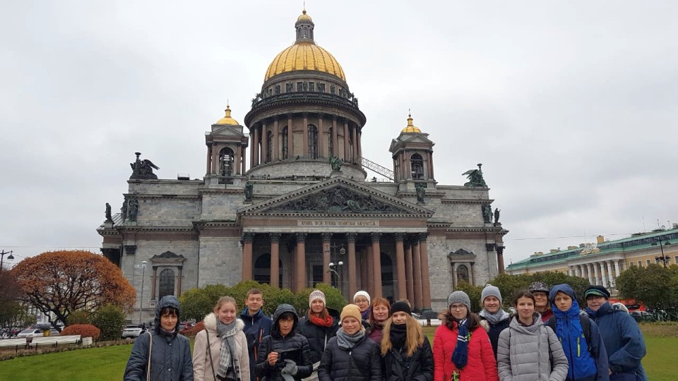 Reisegruppe des Julius-Motteler-Gymnasiums Oktober 2019