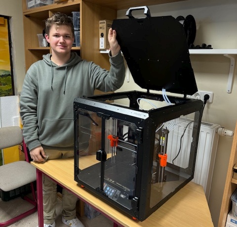 Der neue 3D-Drucker PRUSA MK4s mit Multimaterialeinzug (mehrfarbiger Druck)