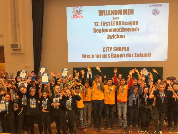 Finale Siegerehrung 2020 im Ubineum der WHZ Zwickau