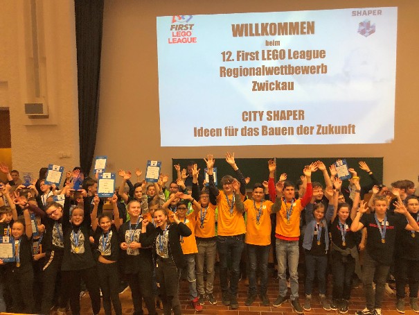 Finale Siegerehrung 2020 im Ubineum der WHZ Zwickau