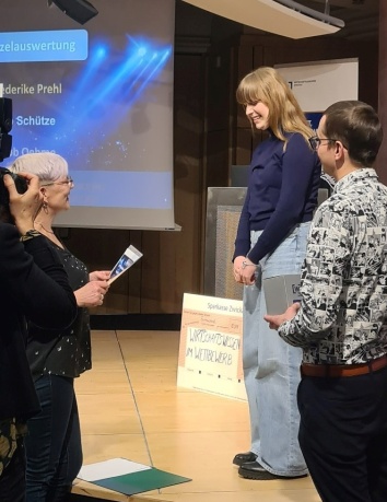 Gesamtsieg für Friederike Prehl, 10b